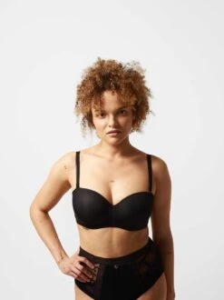 Chantelle TRUE LACE Bandeau BH 9 Chantelle TRUE LACE Bandeau BH -Unterwäsche Discounter C11M50 011 2 1