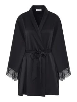 Chantelle MIDNIGHT FLOWERS Kimono 9 Chantelle MIDNIGHT FLOWERS Kimono -Unterwäsche Discounter C12NE0 011 16